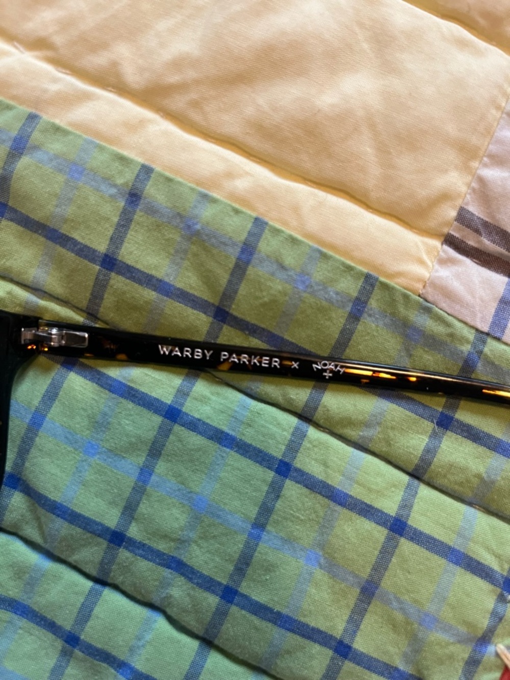 Warby Parker x Noah Terrence Tortoiseshell Sunglasses - Picture 4 of 5